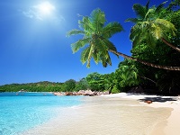 Urokliwa plaża na Karaibach