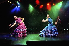 Pokazy tańca Flamenco w teatrze na statku